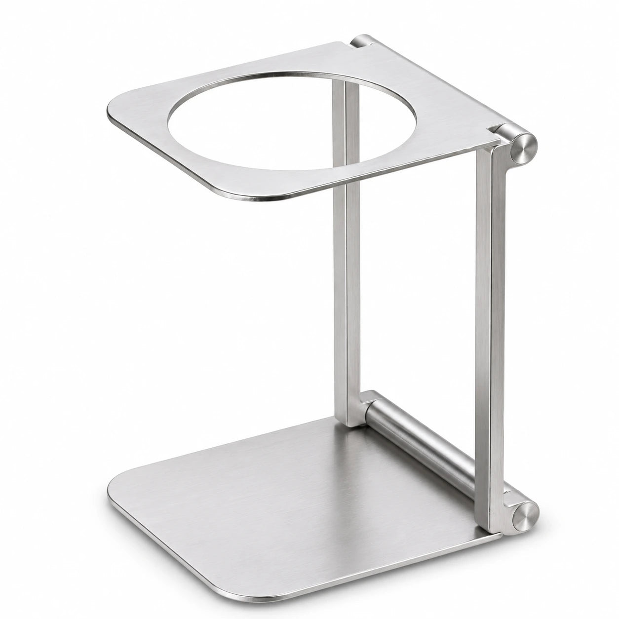 Foldable Aluminum Alloy Coffee Stand for Portable Espresso Makers