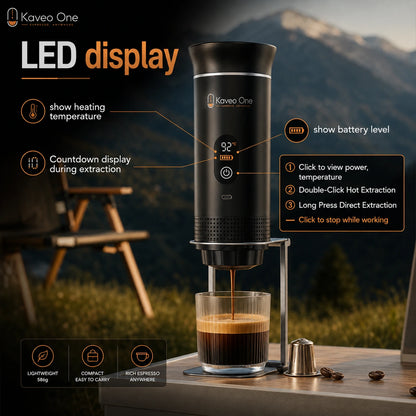 Kaveo One™ Wireless Portable Espresso Maker