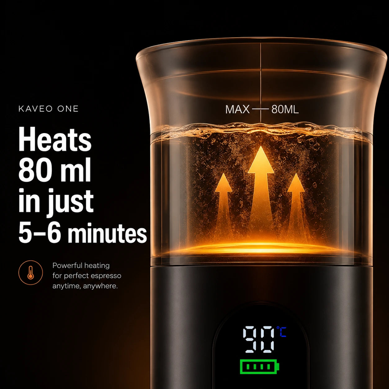 Kaveo One™ Wireless Portable Espresso Maker