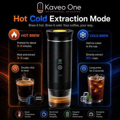 Kaveo One™ Wireless Portable Espresso Maker